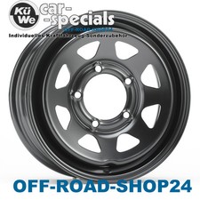 STAHL-Felgen 6x15 ET45 DOTZ "PHARAO DARK" - LADA NIVA URBAN LONG "PREISVORTEIL"