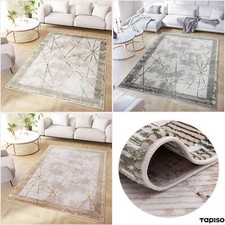 Teppich Kurzflor Glänzend
