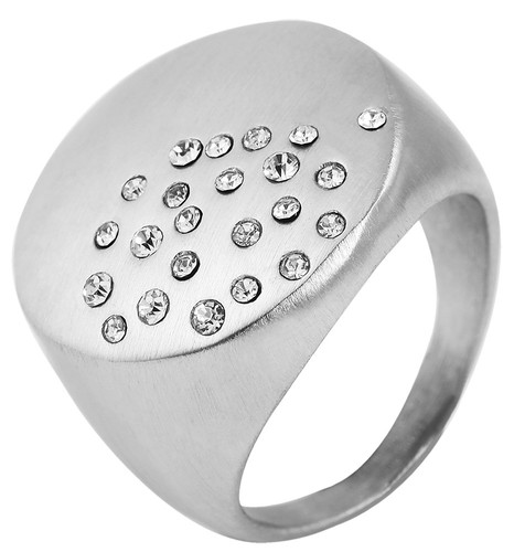 Akzent damen ring edelstahl - damen,