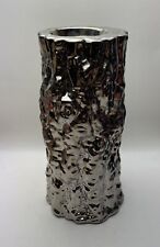 ⭐️It’s About RoMi - Amsterdam - XL Kerzenständer Chrom Silber Baumstamm 29cm