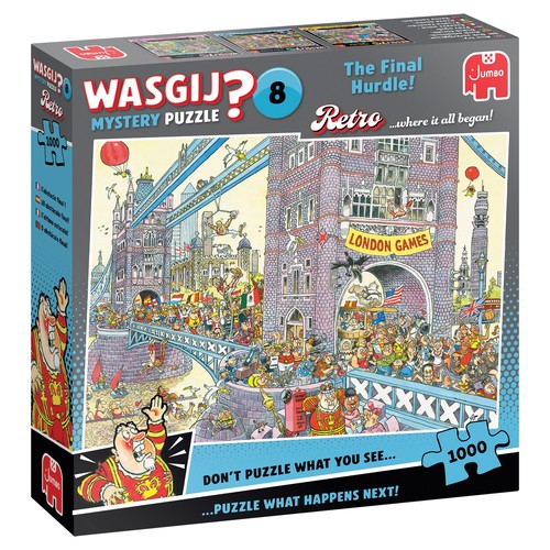 Wasgij mystery retro die - mystery,