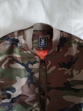 Nylon Tarn Bomberjacke Shiny