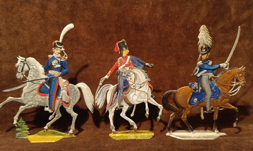Zinnfiguren vitrine 100mm - 3,