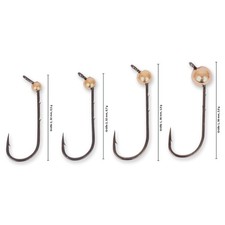 Micro Jig Haken mit Tungsten