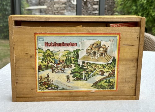 Alter holzbaukasten carl - holzbaukasten,