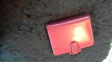 Filofax  Metropol Mini Organiser Echt Leder Rot