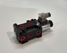 Hydraulik Magnetventil 6/2 Wegeventil Wechselventil Einzelweiche 12 V 60L