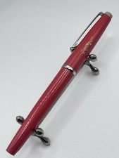 Alter Markant Pionier II Kolbenfüller Rot Vintage Füller Schulfüller 1960er Rar