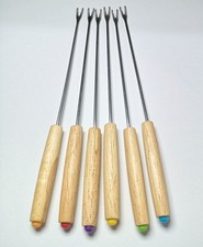 Fonduegabel mit Holzgriff