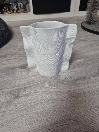 Rosenthal plisee vase von - rosenthal,
