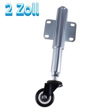 Gefederte Stützrolle für