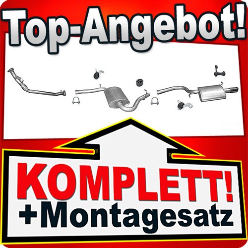 Auspuff für audi - für, a4