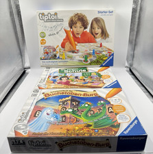 Tip Toi BUNDLE mit STIFT Starter Set Buchstaben Burg Wir spielen Schule