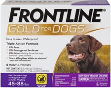 Frontline Plus Gold Dogs 45-88