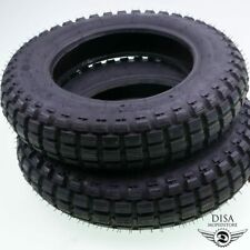 Reifen 3.50x10 Enduro extra strong Set für Piaggio Vespa Roller Honda Lead