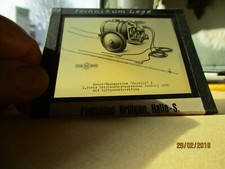  altes Glasnegativ  Drescher