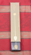 GEORG JENSEN Kerzenhalter Tannenzapfen 24 k vergoldet ohne OVP candleholder Zapf