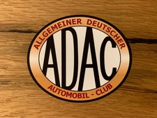 ADAC Aufkleber Plakette Oldtimer Auto Scheibe Retro Vintage Motorrad Old V8 #749