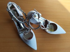 Pumps Party-Schuhe weiß