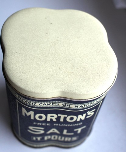 Leere blechdose morton free - leere, morton's
