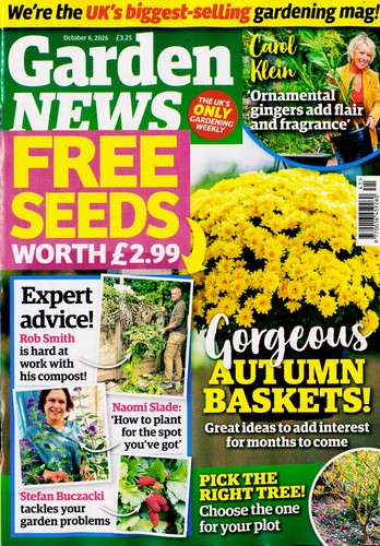 Garden news magazine - news,
