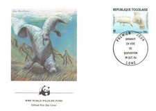 765379) Togo FDC Nr.1763-1766 WWF Manati 