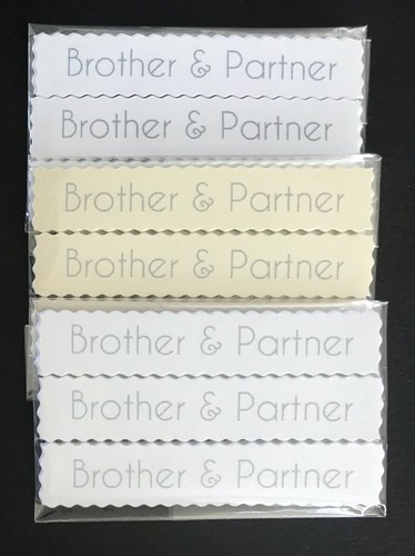 Brother partner gedeckte - &,