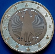 1 Euro Kursmünze BRD Deutschland 2006 - Prägestätte G - unzirkuliert - aus KMS
