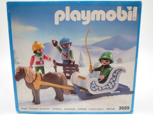 Playmobil 3689 ponyschlitten - playmobil, "ponyschlitten