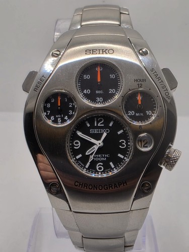 Seiko kinetic chronograph with - kinetic,