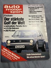 AMS Auto Motor Sport 12/79 * Nordstadt Golf Fiat X1/9 131 D Matra Bagheera