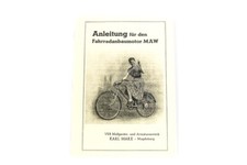 Anleitung für den Fahrradanbaumotor MAW