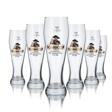 6x Schmucker Glas 0,5l