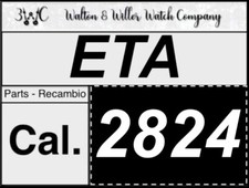 NOS [ 1X ] ETA 2824 [ 2824-2 ] spare parts watch vintage