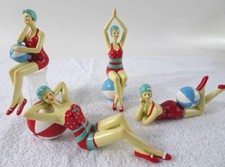 Frau figur nixe 4er set - nixe,