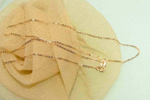 Halskette 750 rotgold 18 - 45, cm