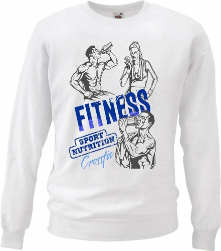 Sweatshirt gym bodybuilding - sweatshirt,