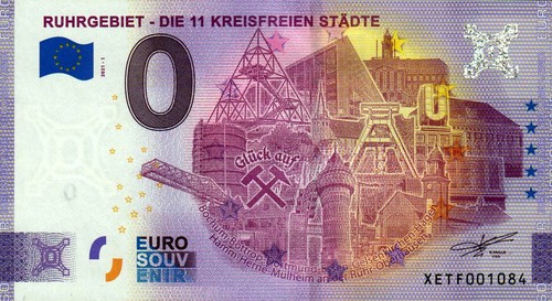 Null euro schein ruhrgebiet - null,