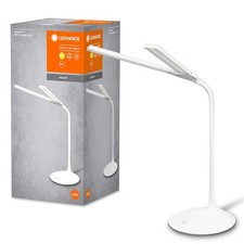 LED Akku Schreibtischlampe Leuchte Panan Disc Double Weiß 5W Warmweiß Dimmbar