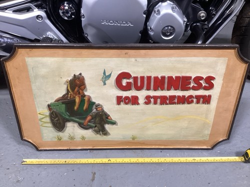 Vintage erhöhtes guinness - vintage,