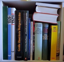 16x Geschichte Bücher Sammlung Paket Regalfach Preußen Chronik Marine Hugenotten