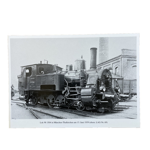 Postkarte zug eisenbahn lok - postkarte, ak