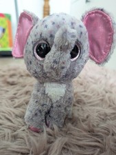 Kuscheltier Ty Elefant Specks Grau 15 Cm