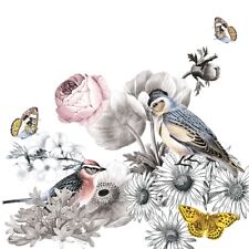 3 lose Servietten ~ Vögel mit