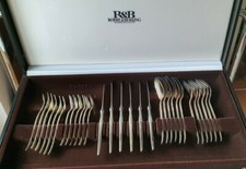 Robbe & Berking Besteck 90er Versilbert Modell City