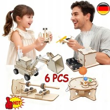 6 in 1 Kinder Physik Wissenschaft Pädagogisches Experimente Kit DIY Montage HOT