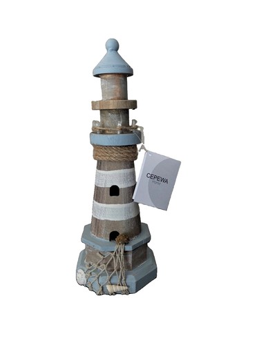 Led leuchtturm holz deko - led,