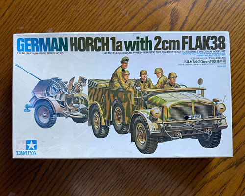 Tamiya horch mit - tamiya, 2cm