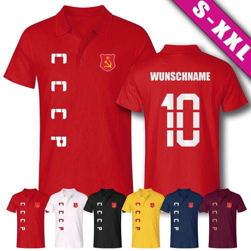 Sowjetunion cccp polo shirt - sowjetunion,