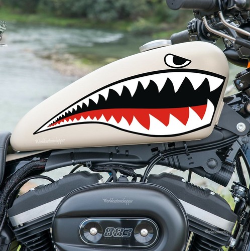 Custom motorrad tank - custom, aufkleber